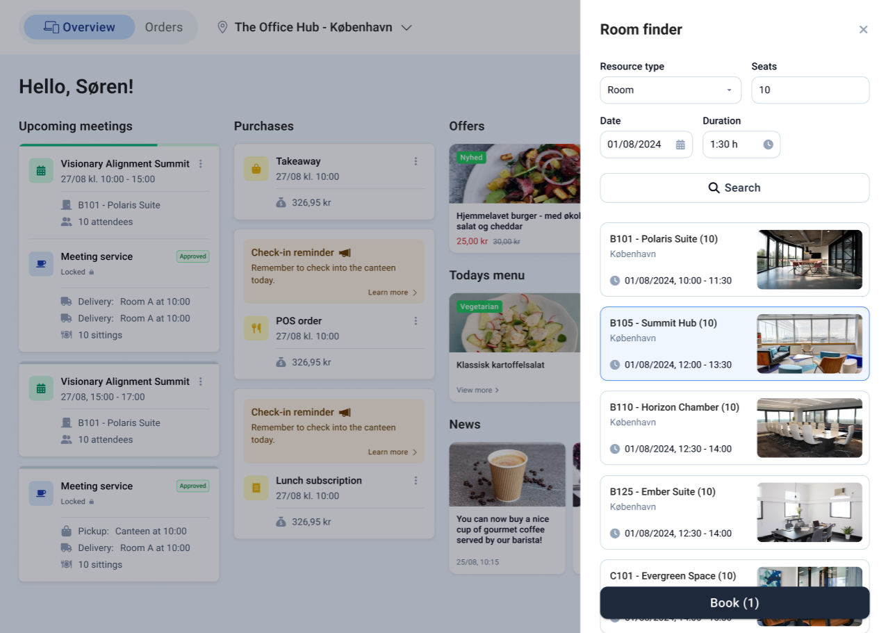 Billede af Booking Room Finder fra brugers dashboard.png